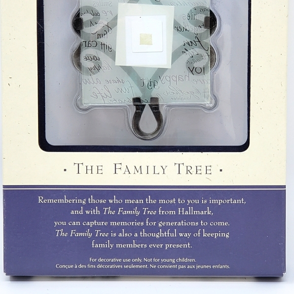 Hallmark The Family Tree Joy, Smiles, Fun Photo Holder Frames Ornaments PR2647 - Picture 4 of 7